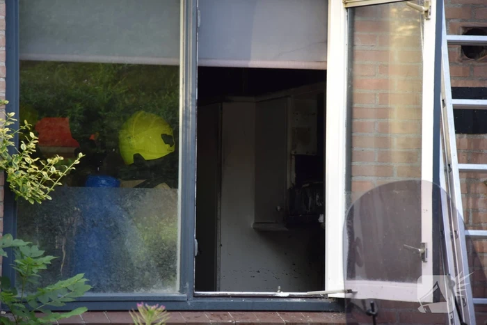 Twee gewonden bij brand in woning