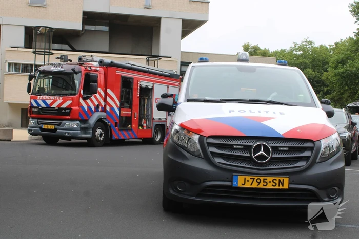Kleine brand in studentenflat