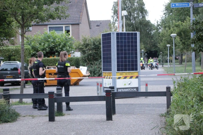 Grote politieactie bij woning waar explosief afging