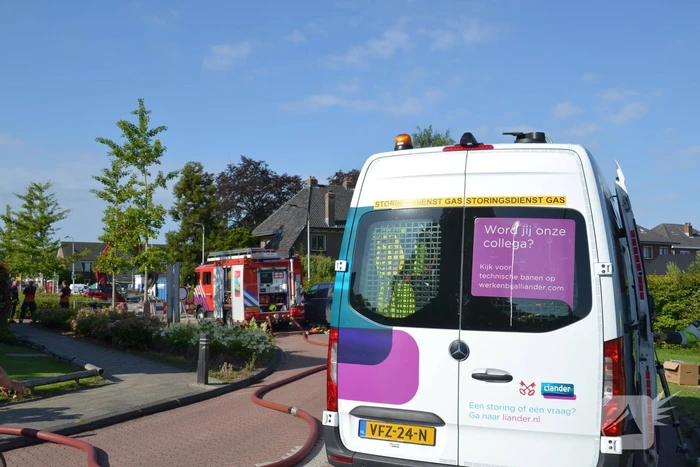 Woningen ontruimd vanwege gaslekkage