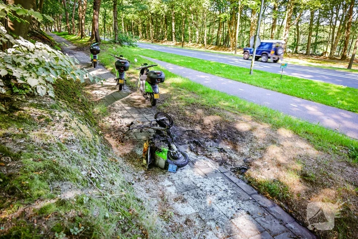 Opnieuw een Go Sharing-deelscooter in de hens
