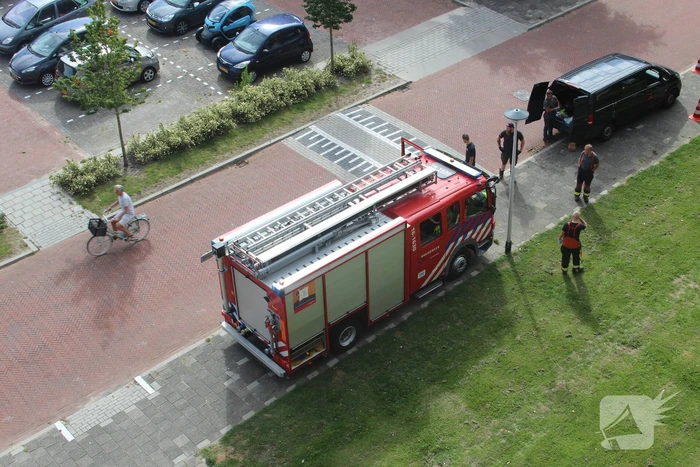 Brandweer zorgt voor stroom