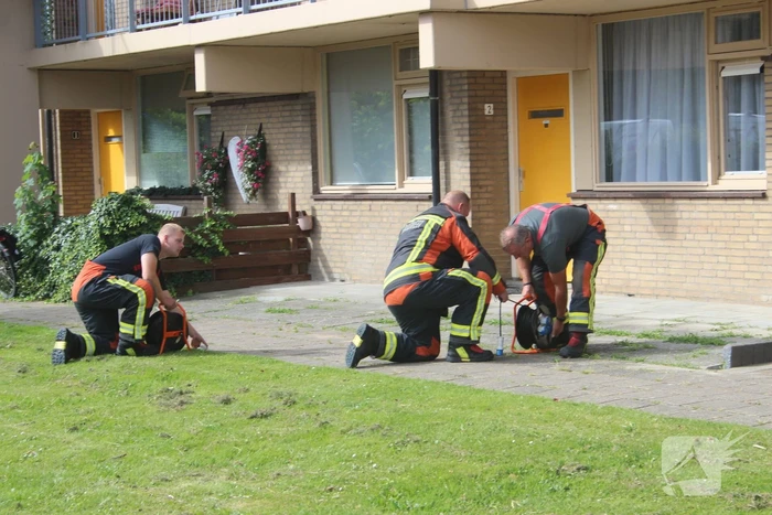 Brandweer zorgt voor stroom