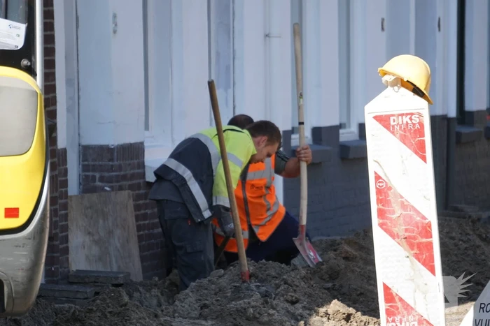 Gasleiding geraakt bij aanleg glasvezel-netwerk