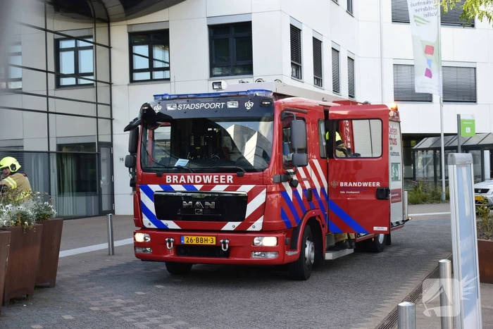 Brandweeroefening Ziekenhuis Gelderse Vallei