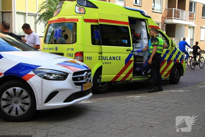 Scooterrijder gaat onderuit en raakt gewond