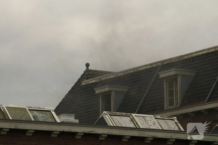 Veel rook bij brand in leegstaand pand