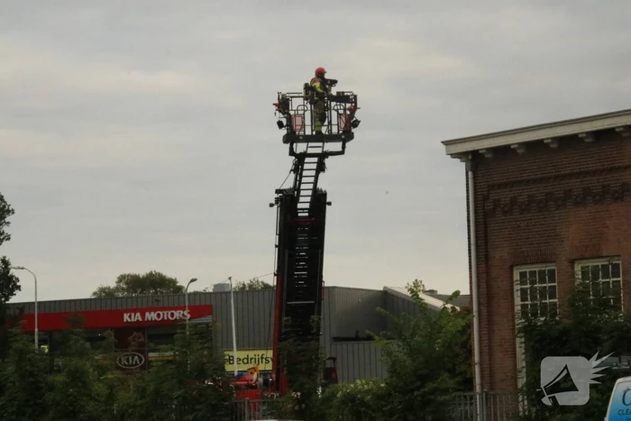 Veel rook bij brand in leegstaand pand