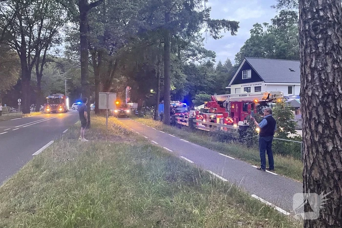 Ontruiming bij brand in restaurant
