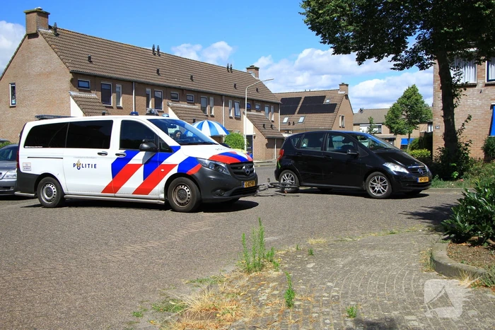 Fietser gewond bij botsing met auto