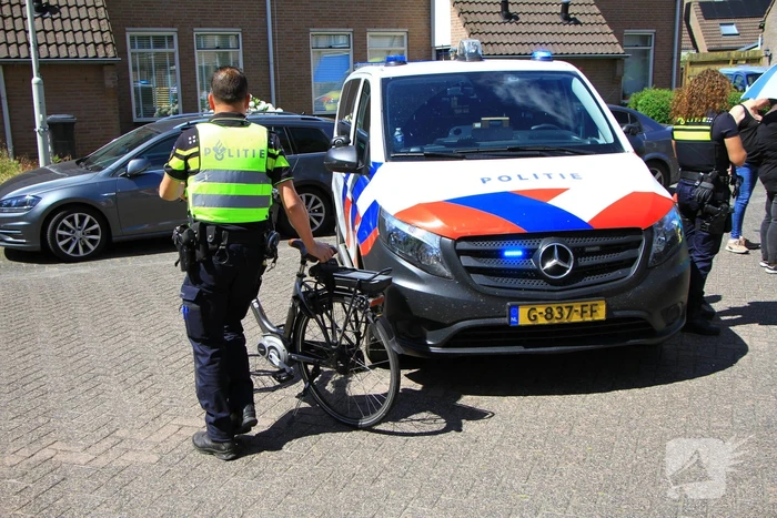 Fietser gewond bij botsing met auto