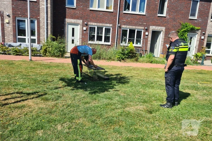 Veel rook bij brand in woning