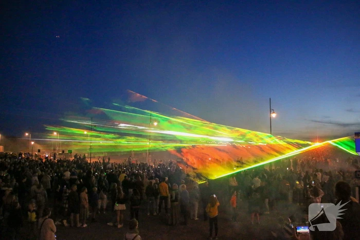 Cirques Des Dunes afgesloten met spectaculaire lasershow