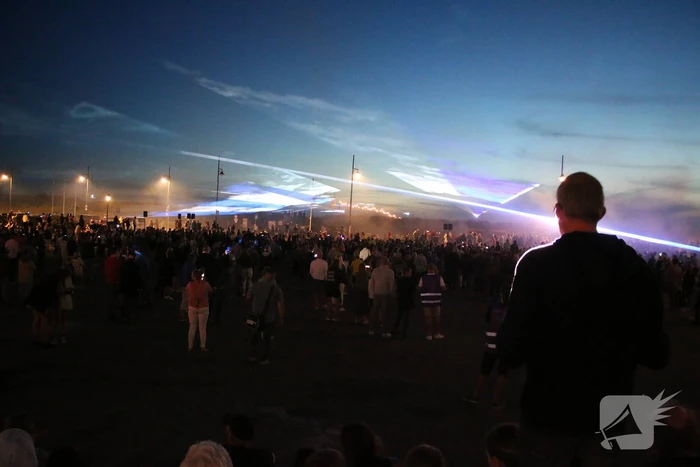 Cirques Des Dunes afgesloten met spectaculaire lasershow