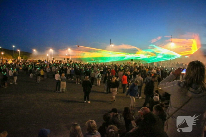 Cirques Des Dunes afgesloten met spectaculaire lasershow