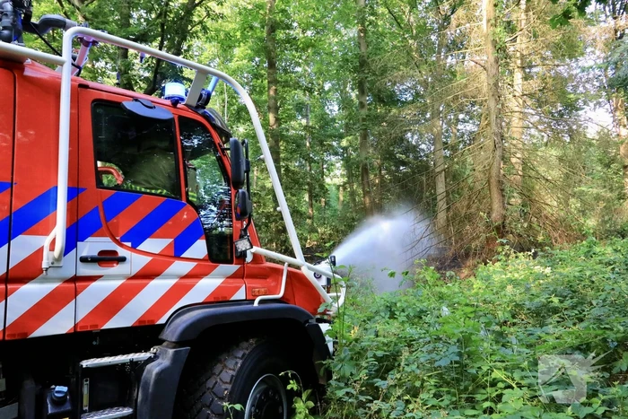 Beginnende natuurbrand snel geblust