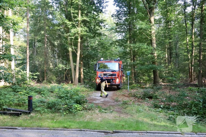 Beginnende natuurbrand snel geblust