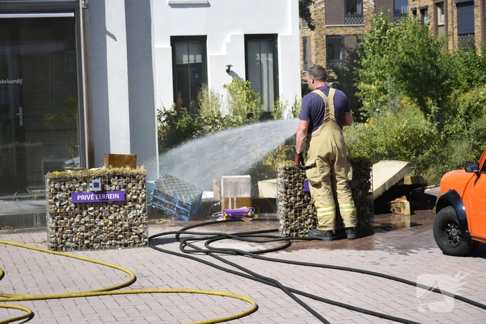 Brand in pand van Mobach makelaardij