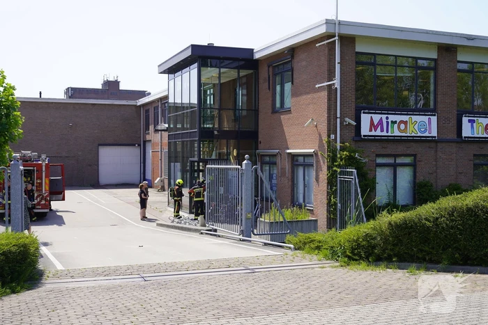 Pand ontruimd na mogelijke brand