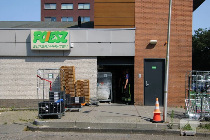 Poiesz-supermarkt ontruimd door oververhitte koelmotor