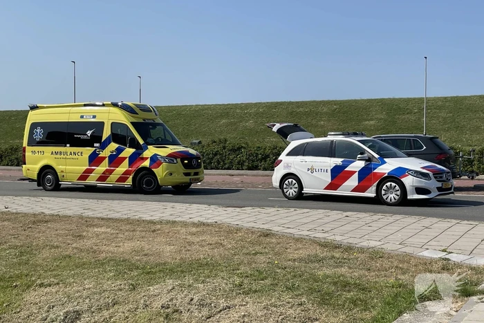 Overstekende fietser aangereden door auto
