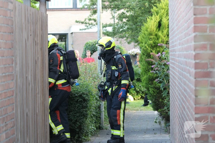 Brand in elektriciteitshuisje