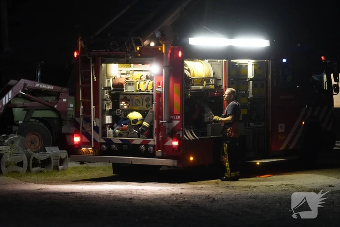 Drie stukken natuurgebied in brand
