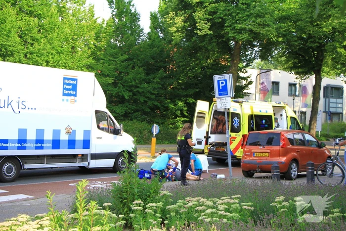 Persoon gewond bij aanrijding door bakwagen