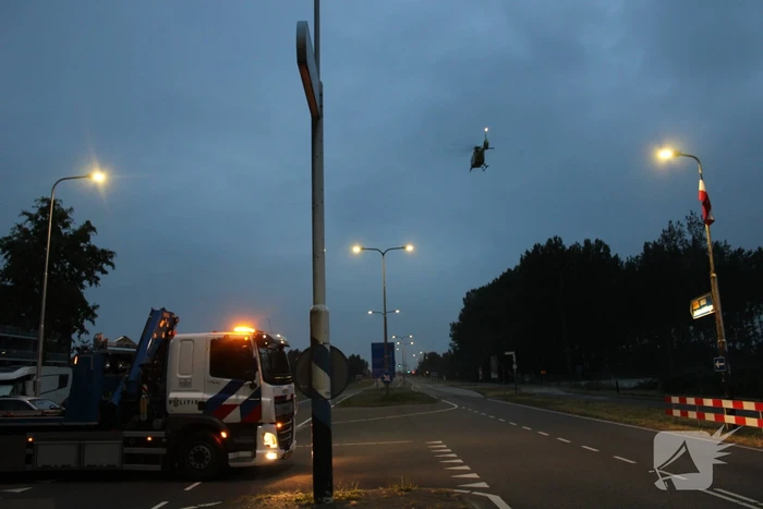 Vluchtauto crasht tijdens achtervolging