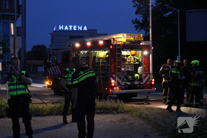 Vluchtauto crasht tijdens achtervolging