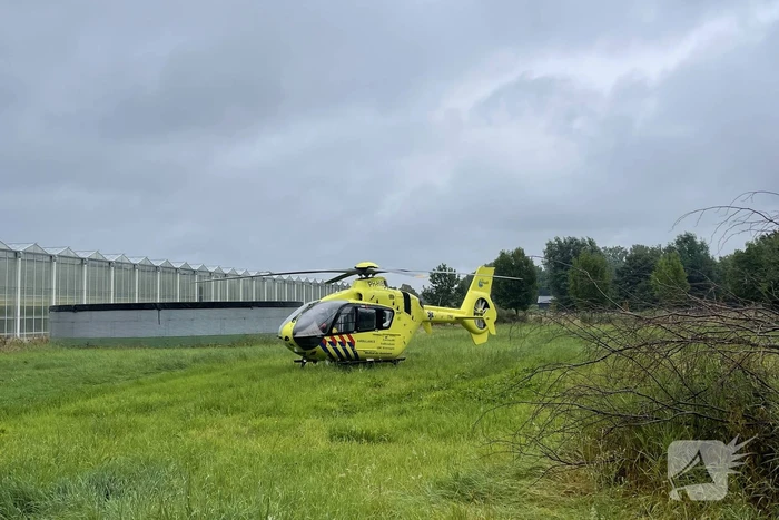 Fietser en wielrenner botsen frontaal op elkaar
