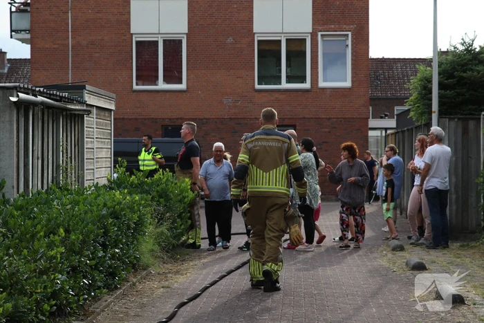 Schuurbrand snel onder controle