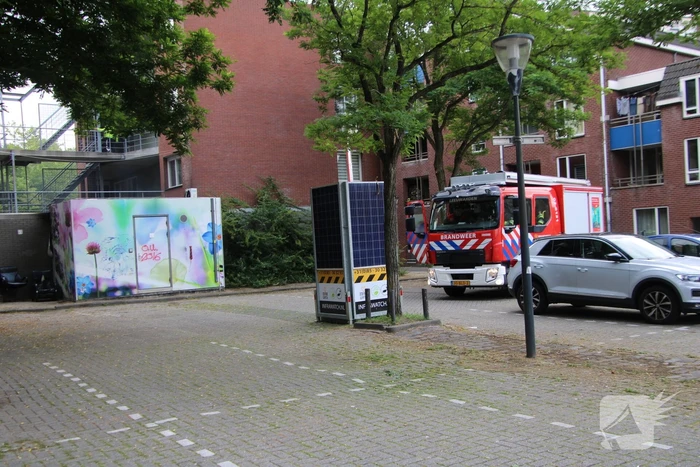 Woningen ontruimd vanwege brand in electriciteitskast