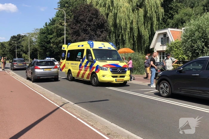 Scooterrijder gewond na valpartij