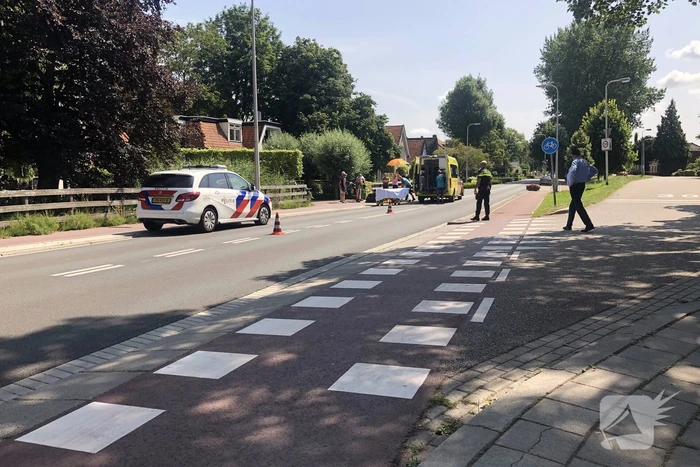 Scooterrijder gewond na valpartij