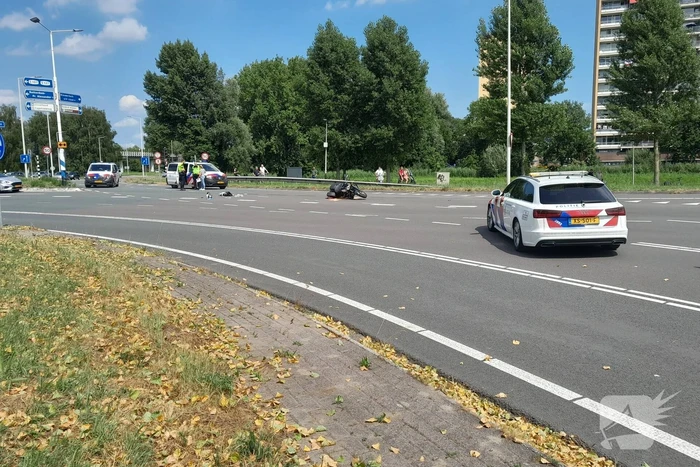 Motorrijder ernstig gewond na ongeval