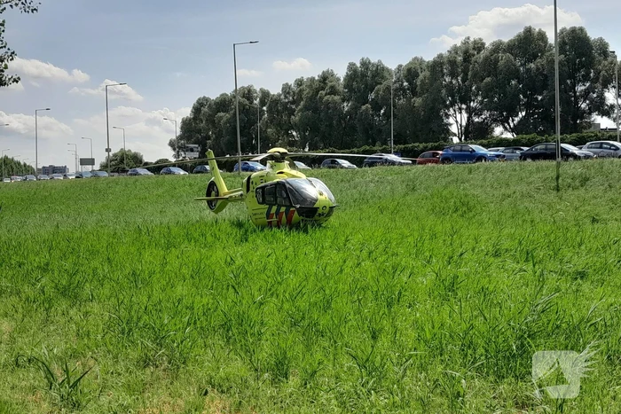 Motorrijder ernstig gewond na ongeval