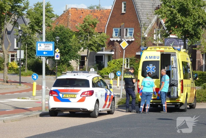 Fietser gewond na valpartij