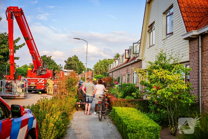 Hevige brand in slaapkamer van woning