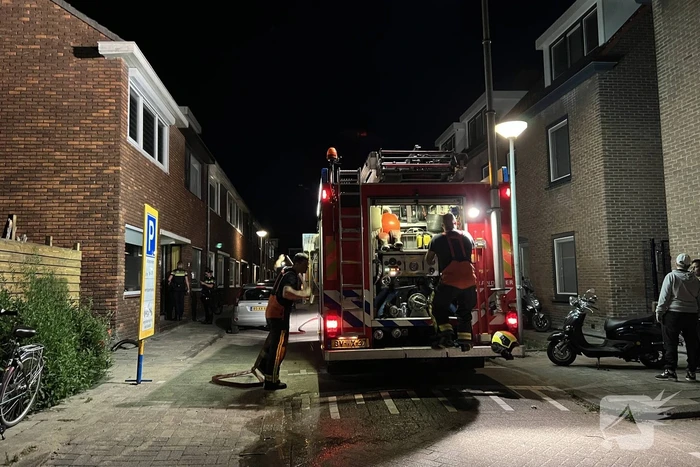 Brandweer ingezet voor brand bij schuur
