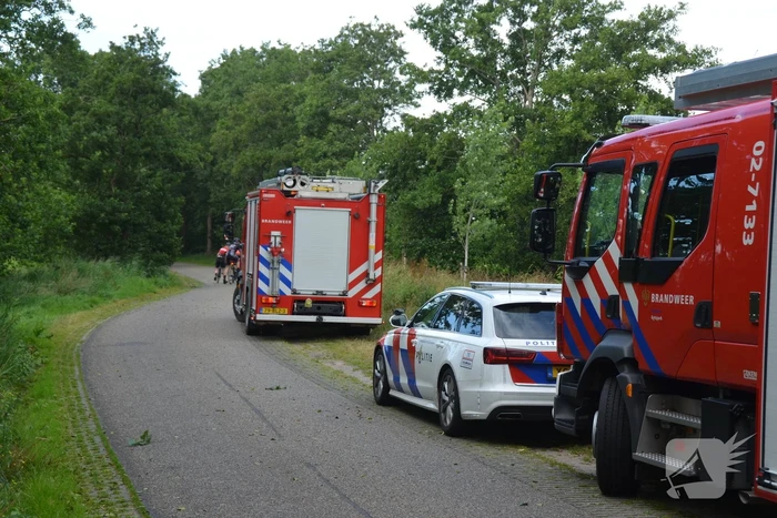 Weg afgesloten door ernstig ongeval