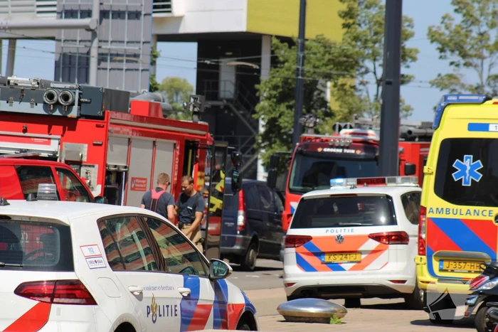 Geen metroverkeer door aanrijding