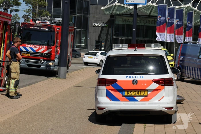 Geen metroverkeer door aanrijding