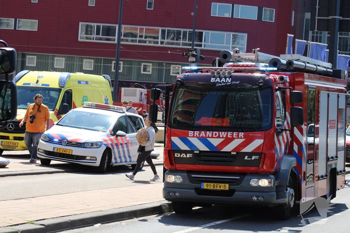Geen metroverkeer door aanrijding