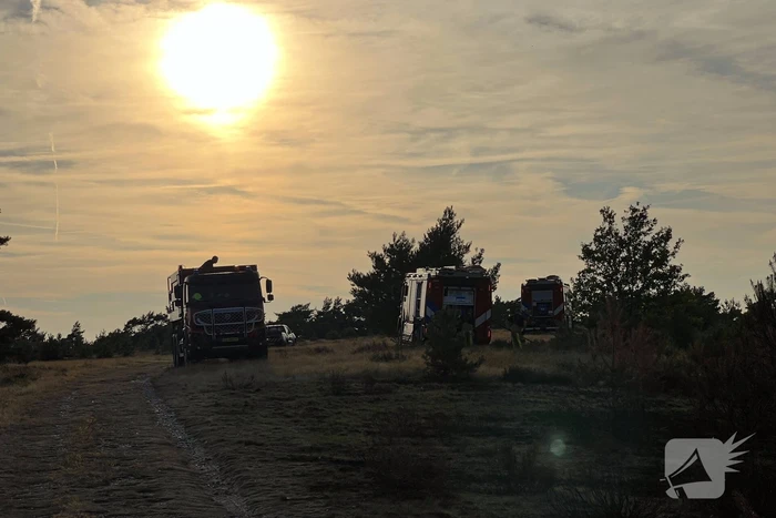 Heidebrand snel onder controle