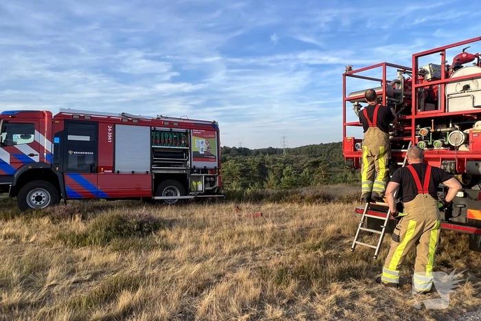 Heidebrand snel onder controle