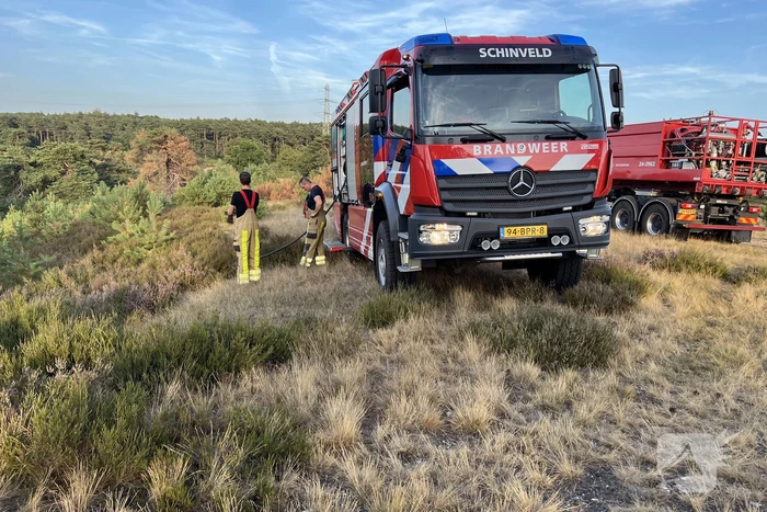 Heidebrand snel onder controle