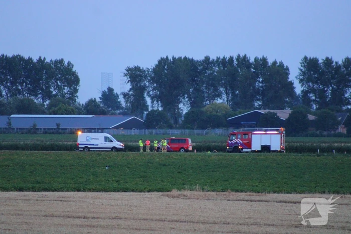 Wegafsluiting vanwege lekkage in gastranportleiding