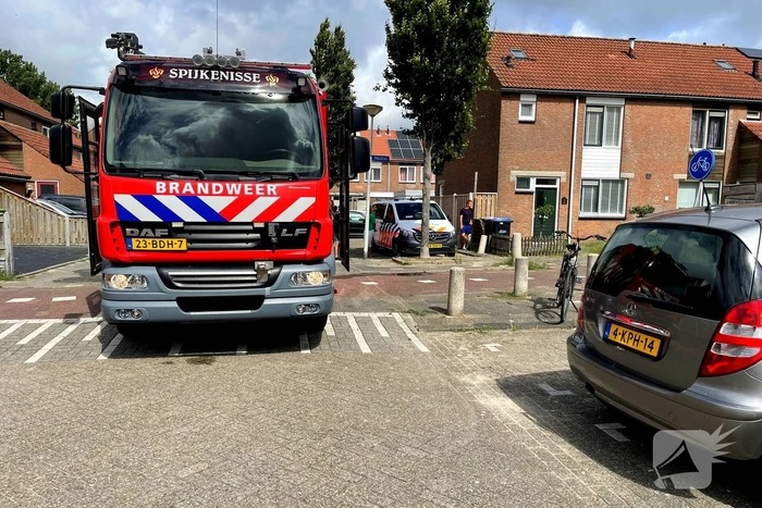 Woning geventileerd na vlam in de pan