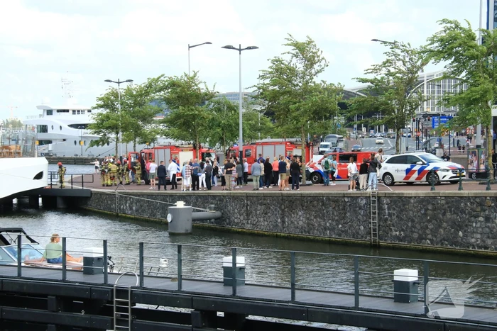 Cruiseschip ontruimd vanwege brand